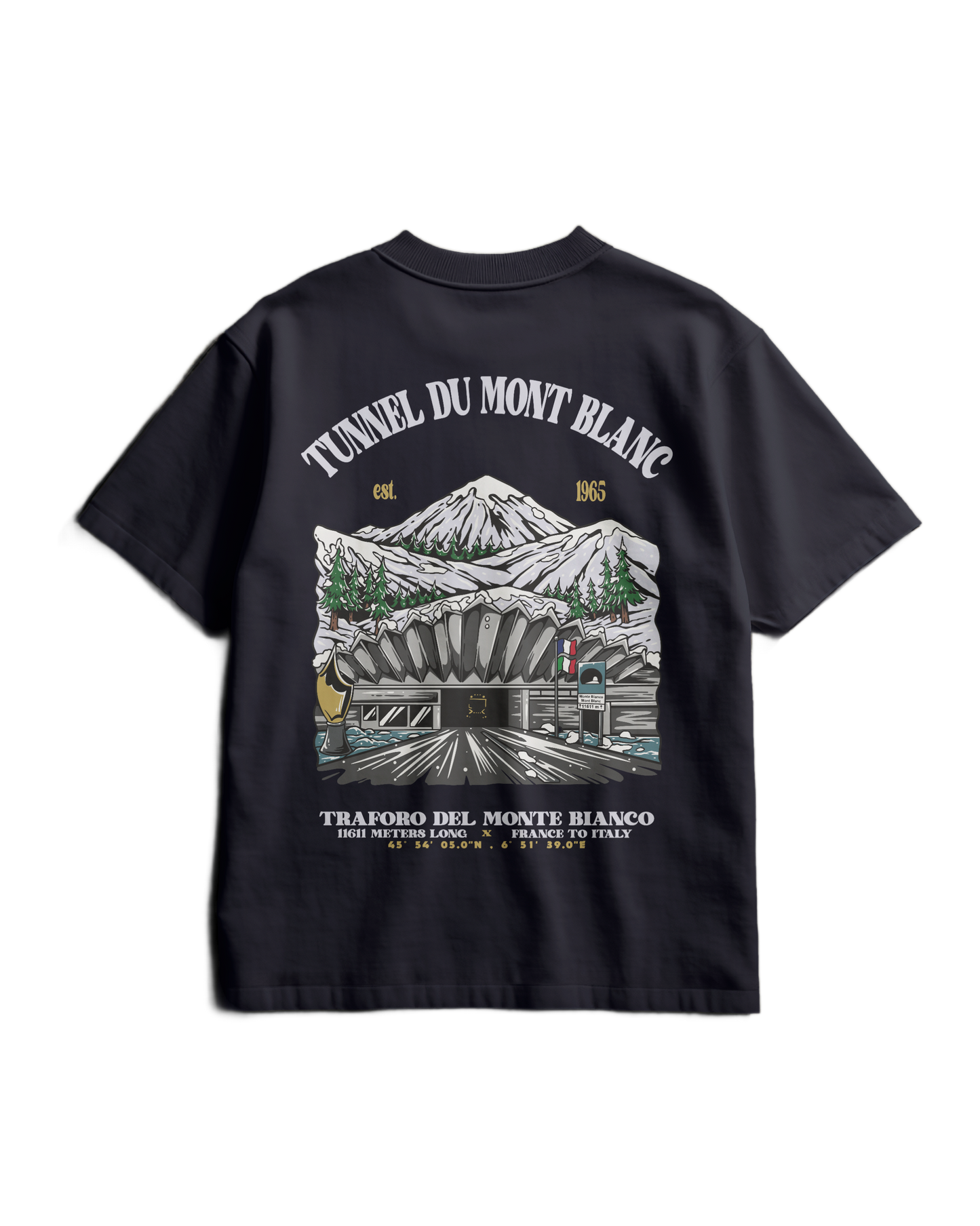 BEYOND MONT-BLANC - Heavy T-shirt