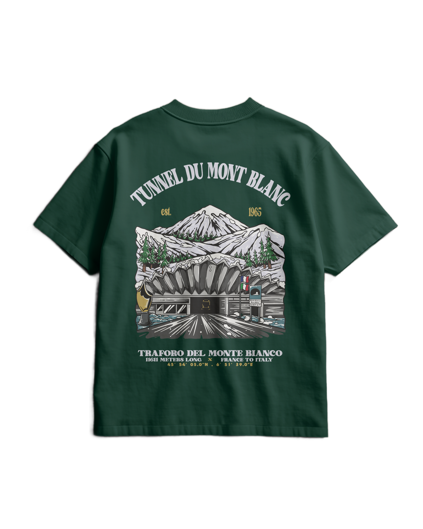 BEYOND MONT-BLANC - Heavy T-shirt