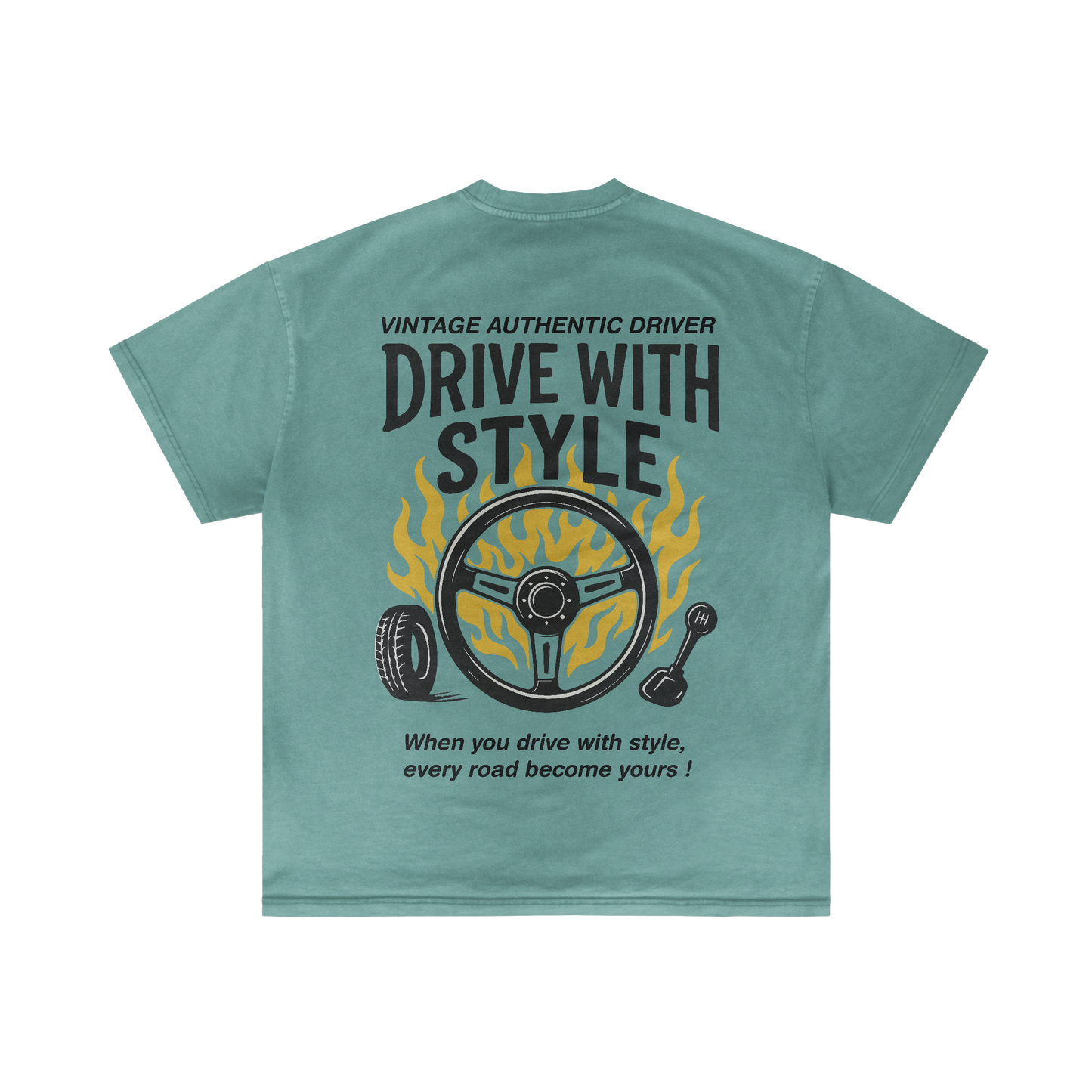 AUTHENTIC DRIVER - Summer T-shirt