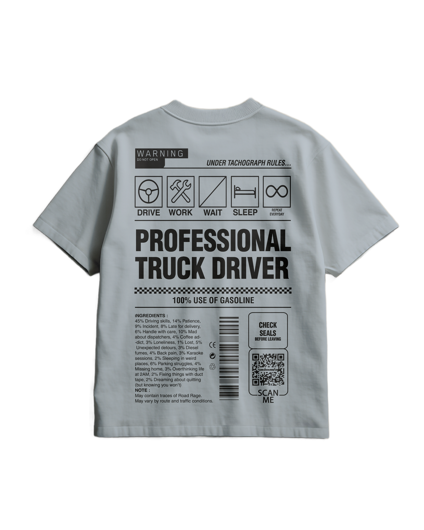 TRUCKER Label - Heavy T-shirt