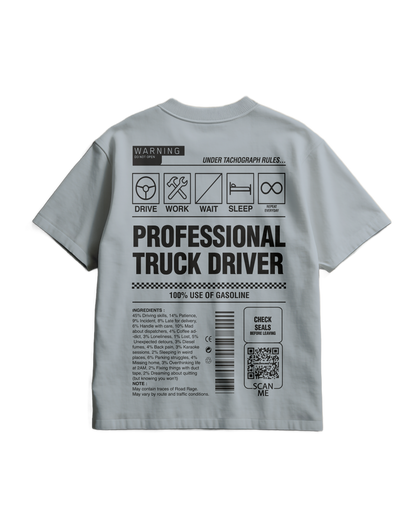 TRUCKER Label - Heavy T-shirt