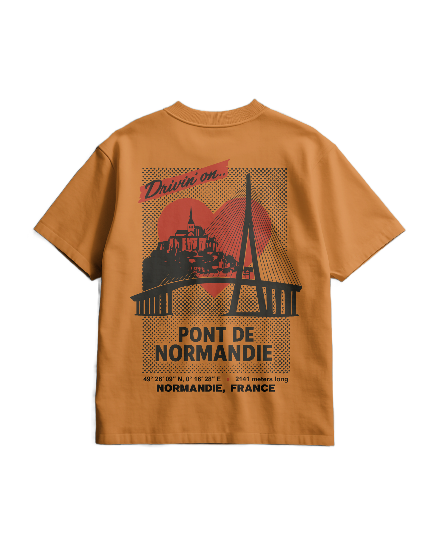 PONT DE NORMANDIE - Heavy T-shirt