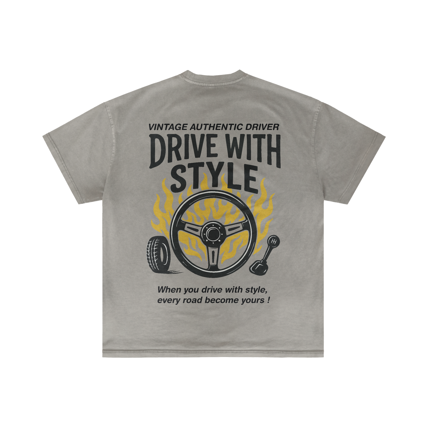 AUTHENTIC DRIVER - Summer T-shirt