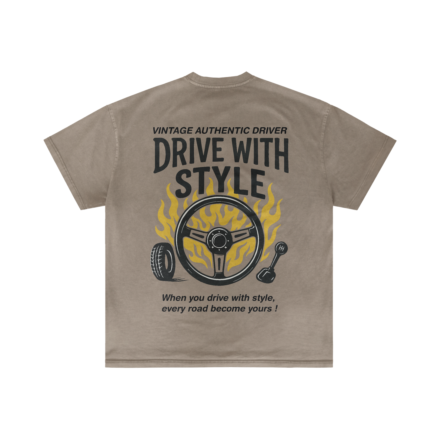 AUTHENTIC DRIVER - Summer T-shirt