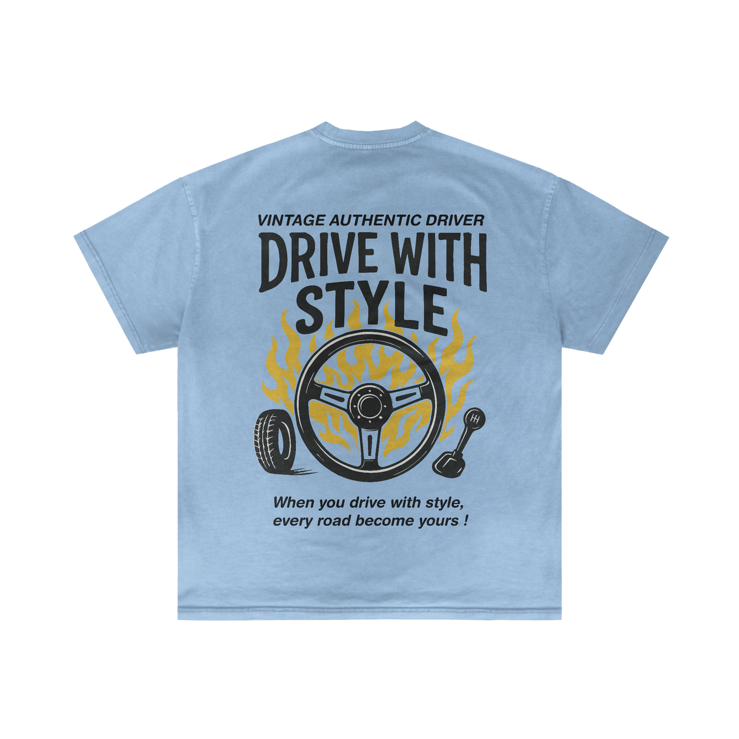 AUTHENTIC DRIVER - Summer T-shirt