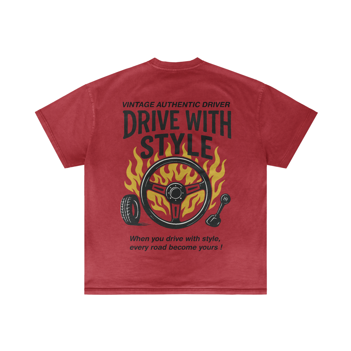 AUTHENTIC DRIVER - Summer T-shirt