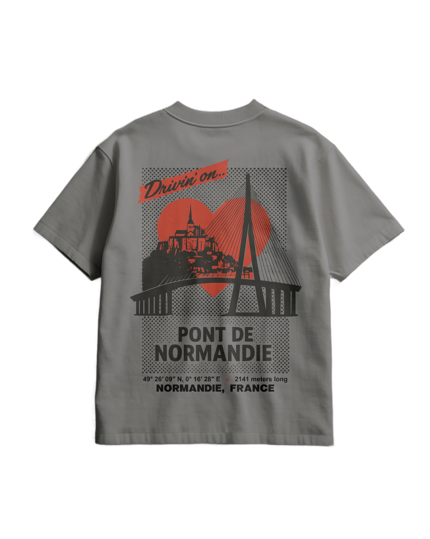 PONT DE NORMANDIE - Heavy T-shirt