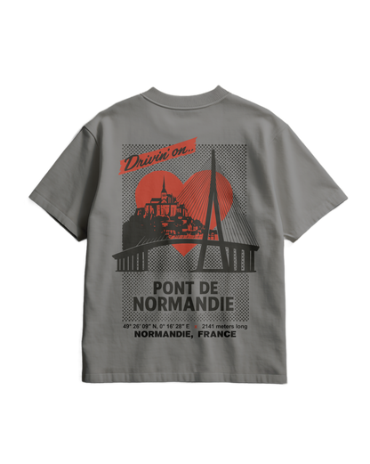 PONT DE NORMANDIE - Heavy T-shirt