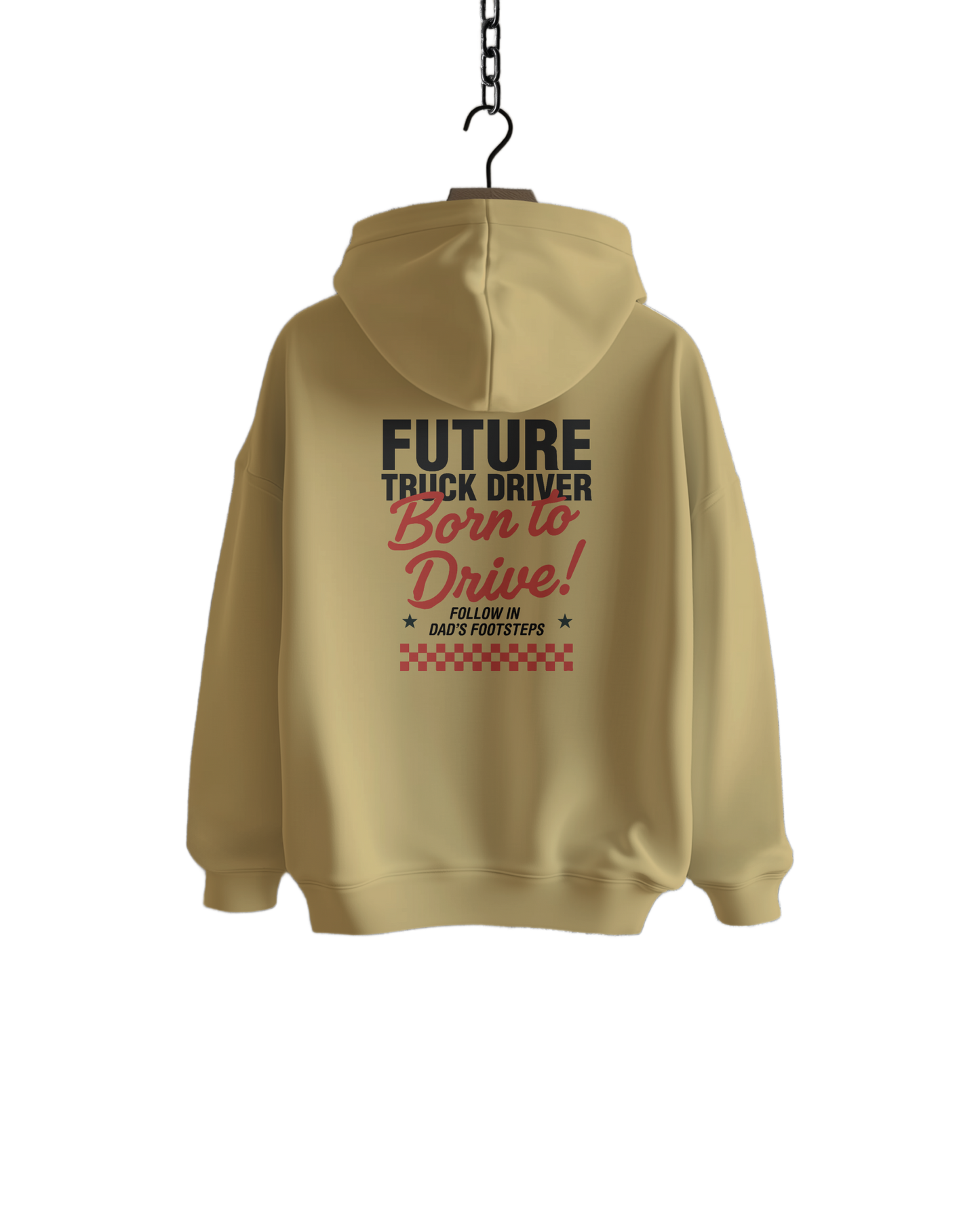 BORN TO DRIVE - Hoodie - DAD VERSION (for kids)