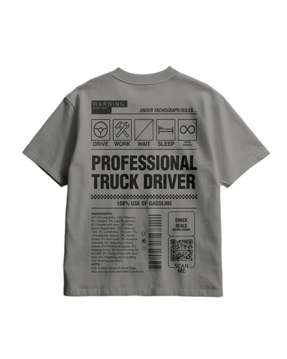 TRUCKER Label - Heavy T-shirt