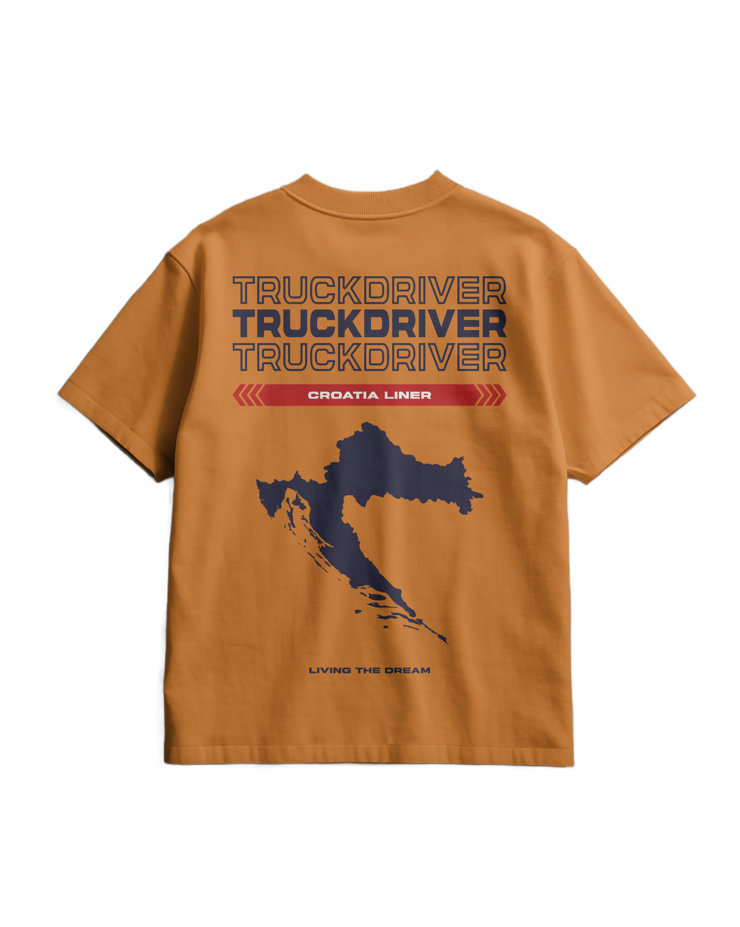 CROATIA Liner - Heavy T-shirt - V1