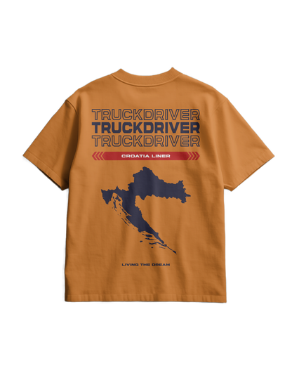 CROATIA Liner - Heavy T-shirt - V1