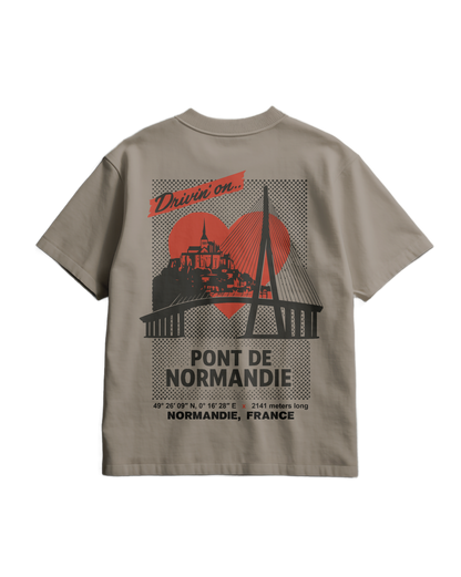 PONT DE NORMANDIE - Heavy T-shirt