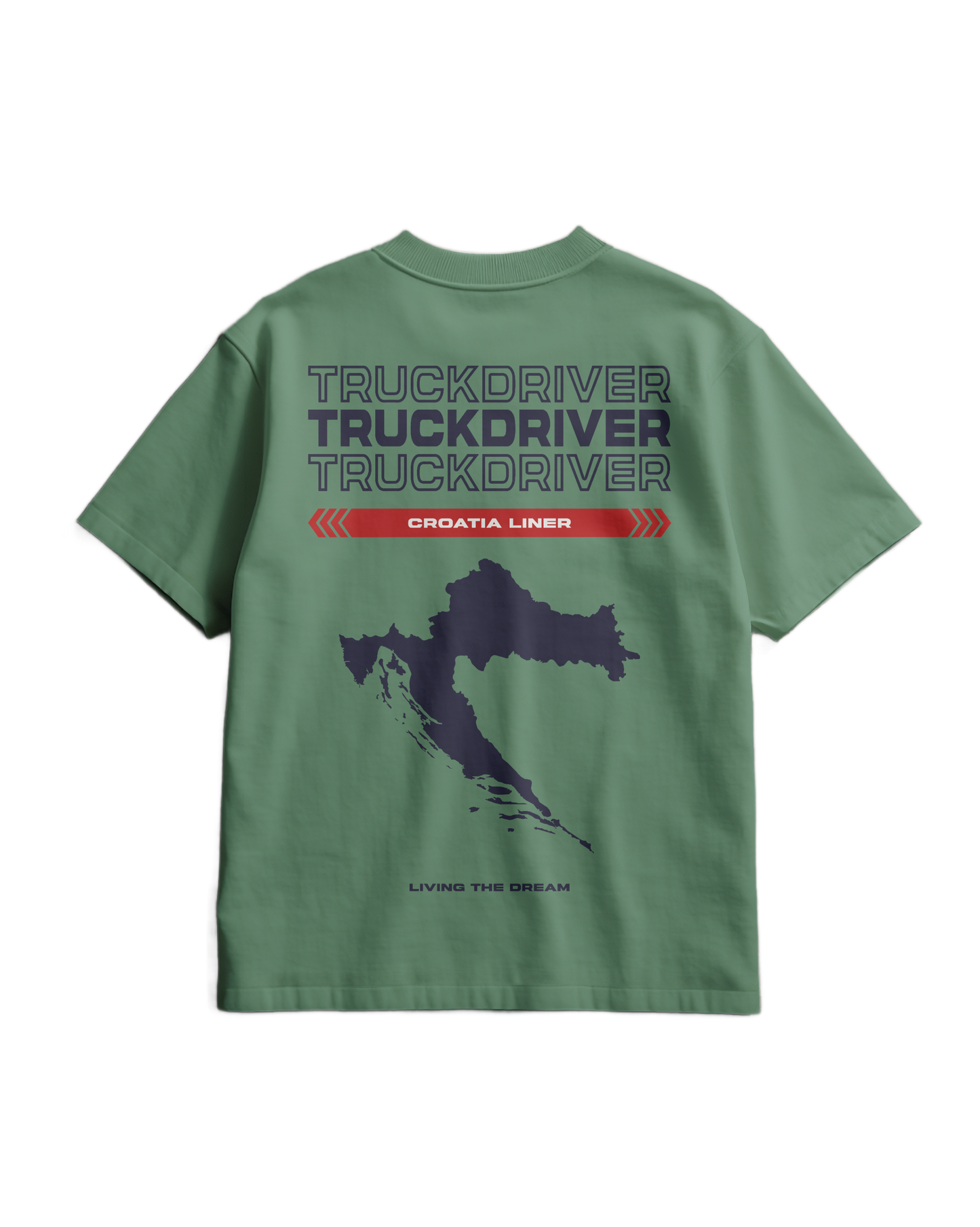 CROATIA Liner - Heavy T-shirt - V1