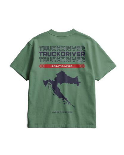 CROATIA Liner - Heavy T-shirt - V1