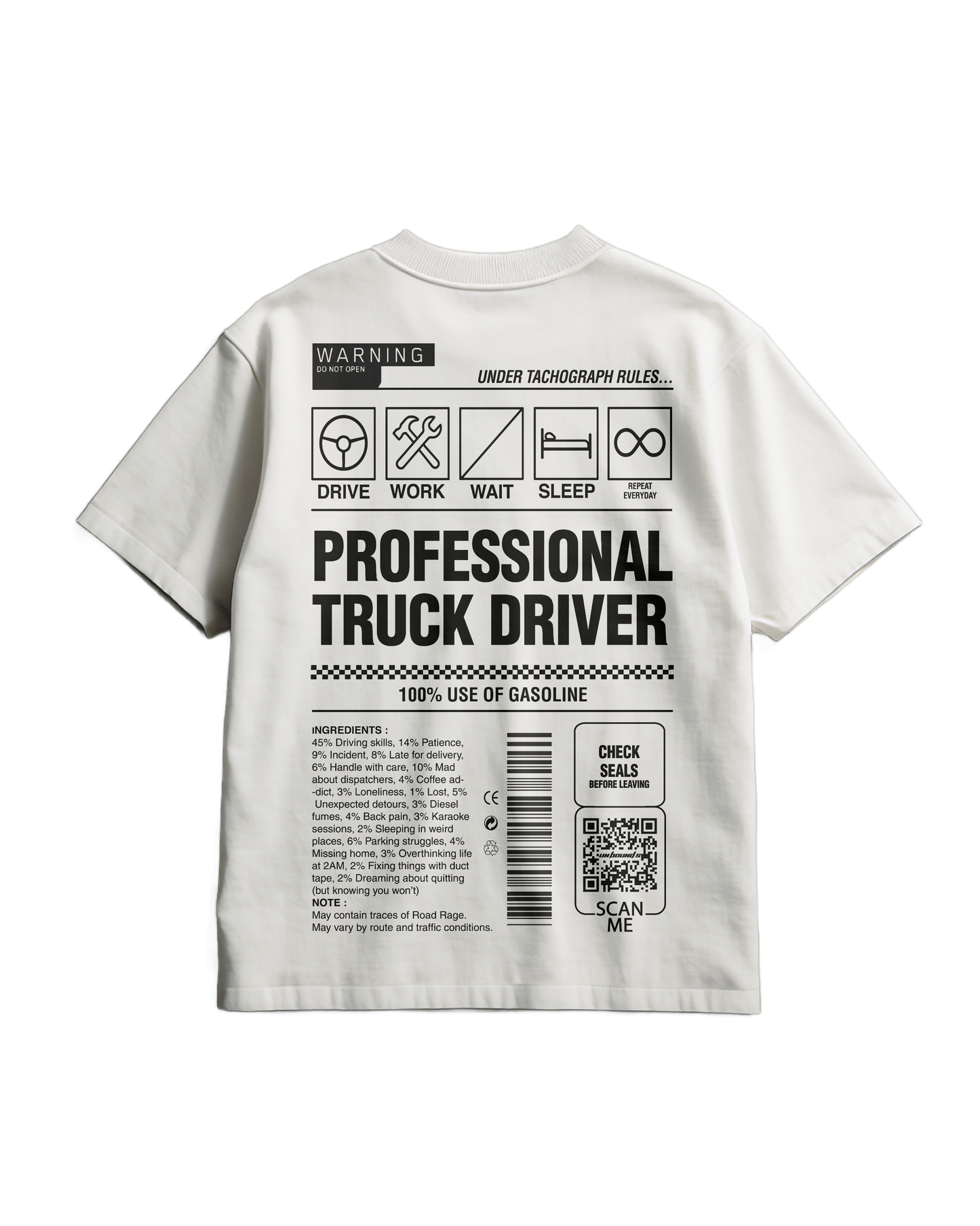 TRUCKER Label - Heavy T-shirt