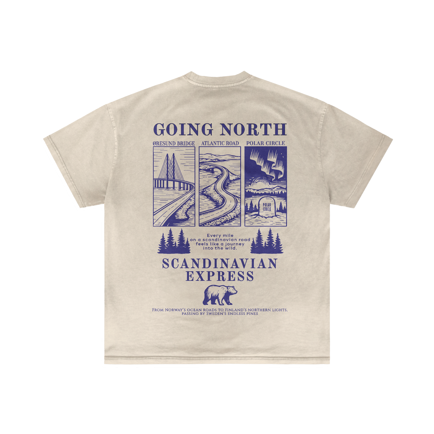 GOING NORTH - Summer T-shirt