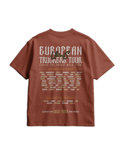 TRUCKER ON TOUR - Heavy T-shirt
