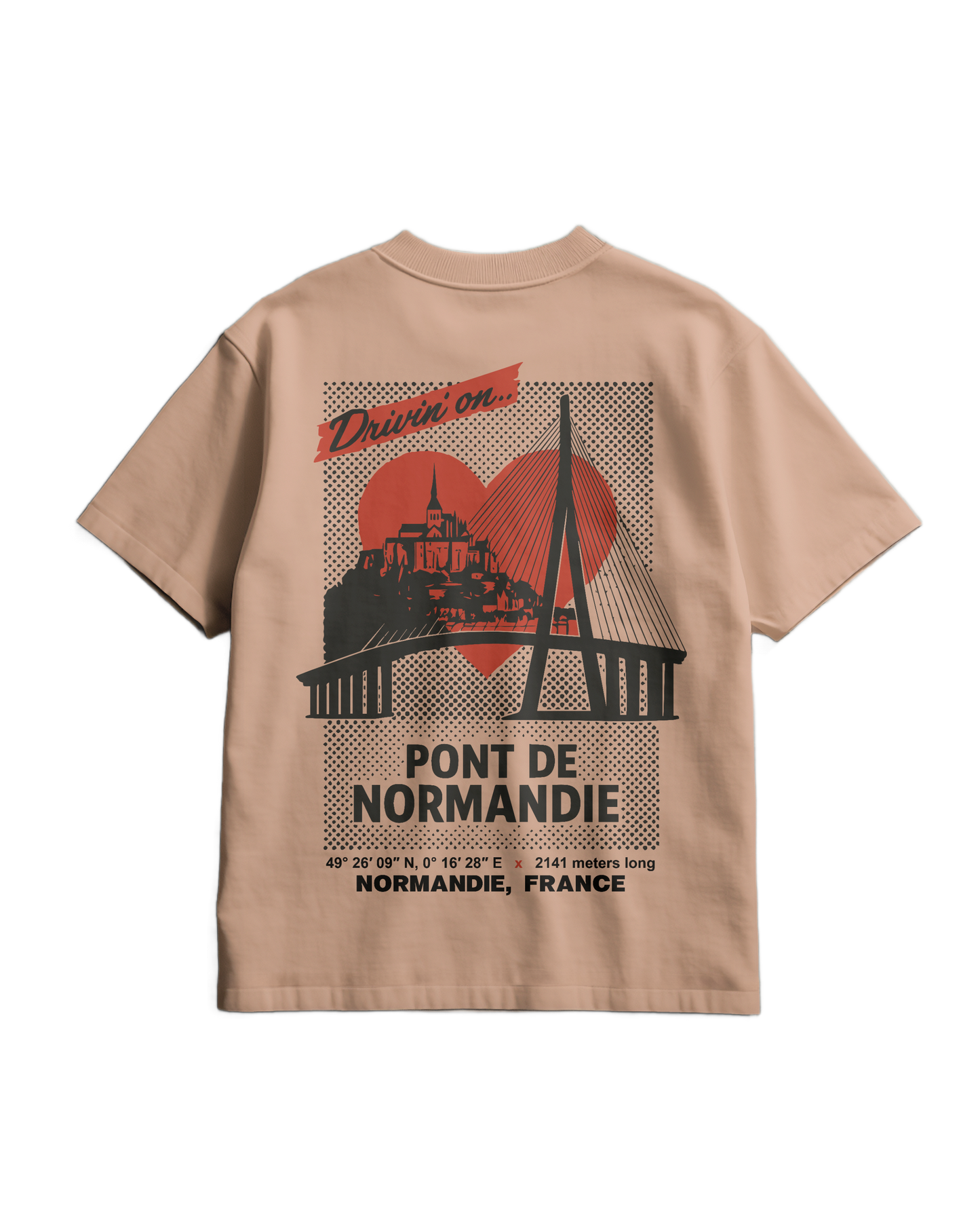PONT DE NORMANDIE - Heavy T-shirt
