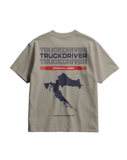 CROATIA Liner - Heavy T-shirt - V1