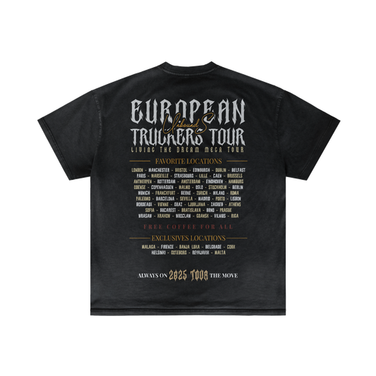 TRUCKER EUROPE TOUR - Summer T-shirt