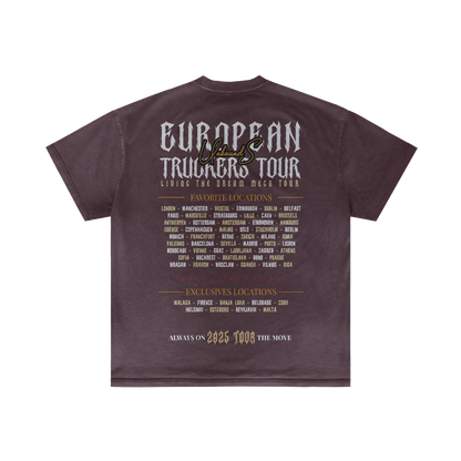 TRUCKER EUROPE TOUR - Summer T-shirt