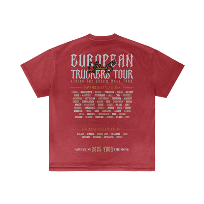 TRUCKER EUROPE TOUR - Summer T-shirt