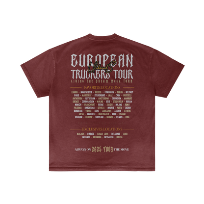 TRUCKER EUROPE TOUR - Summer T-shirt