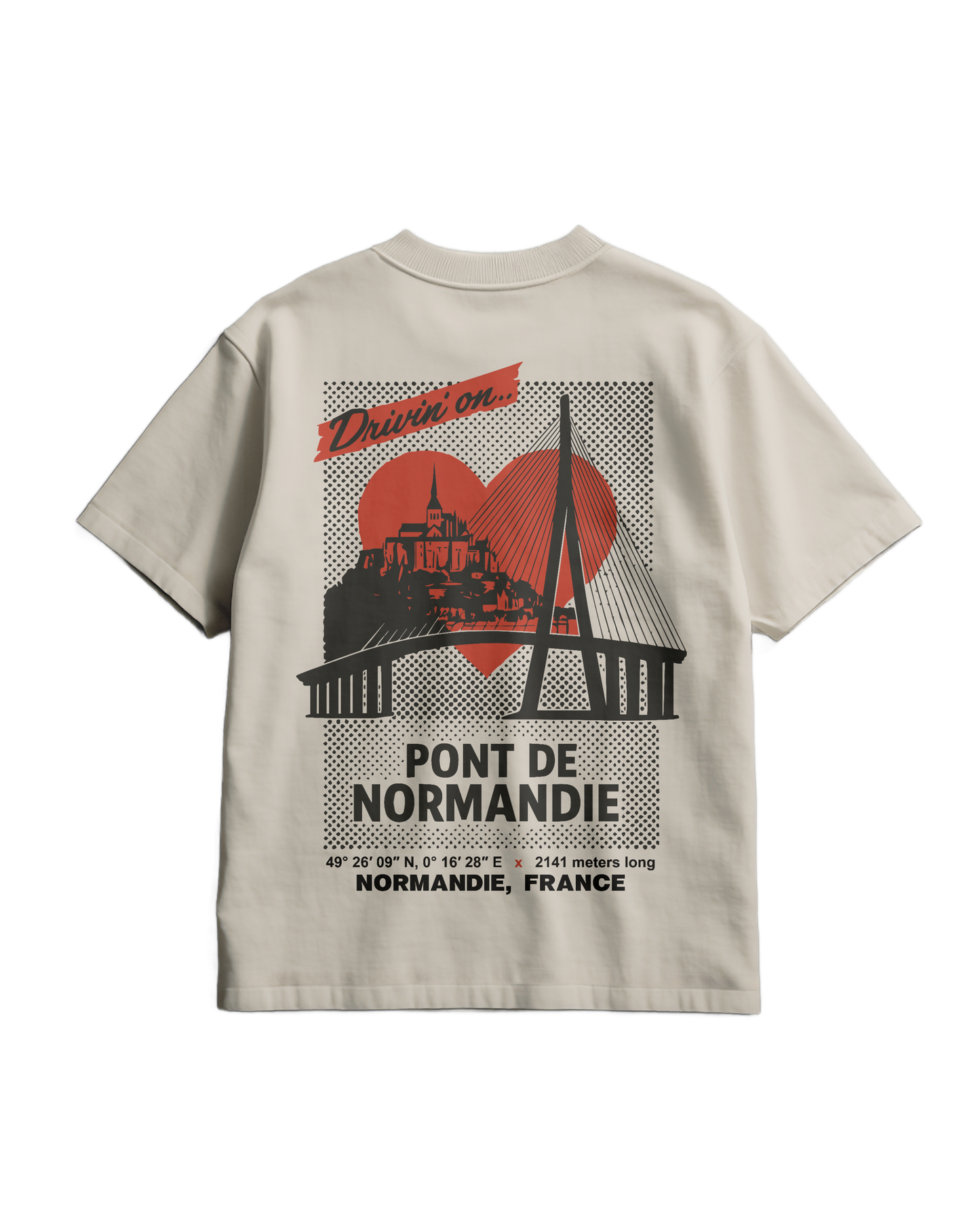 PONT DE NORMANDIE - Heavy T-shirt