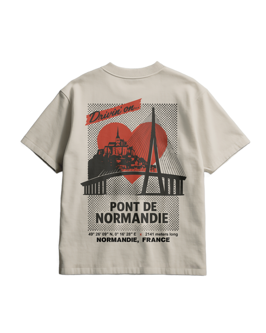 PONT DE NORMANDIE - Heavy T-shirt
