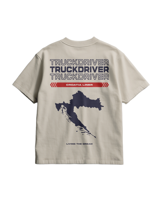 CROATIA Liner - Heavy T-shirt - V1