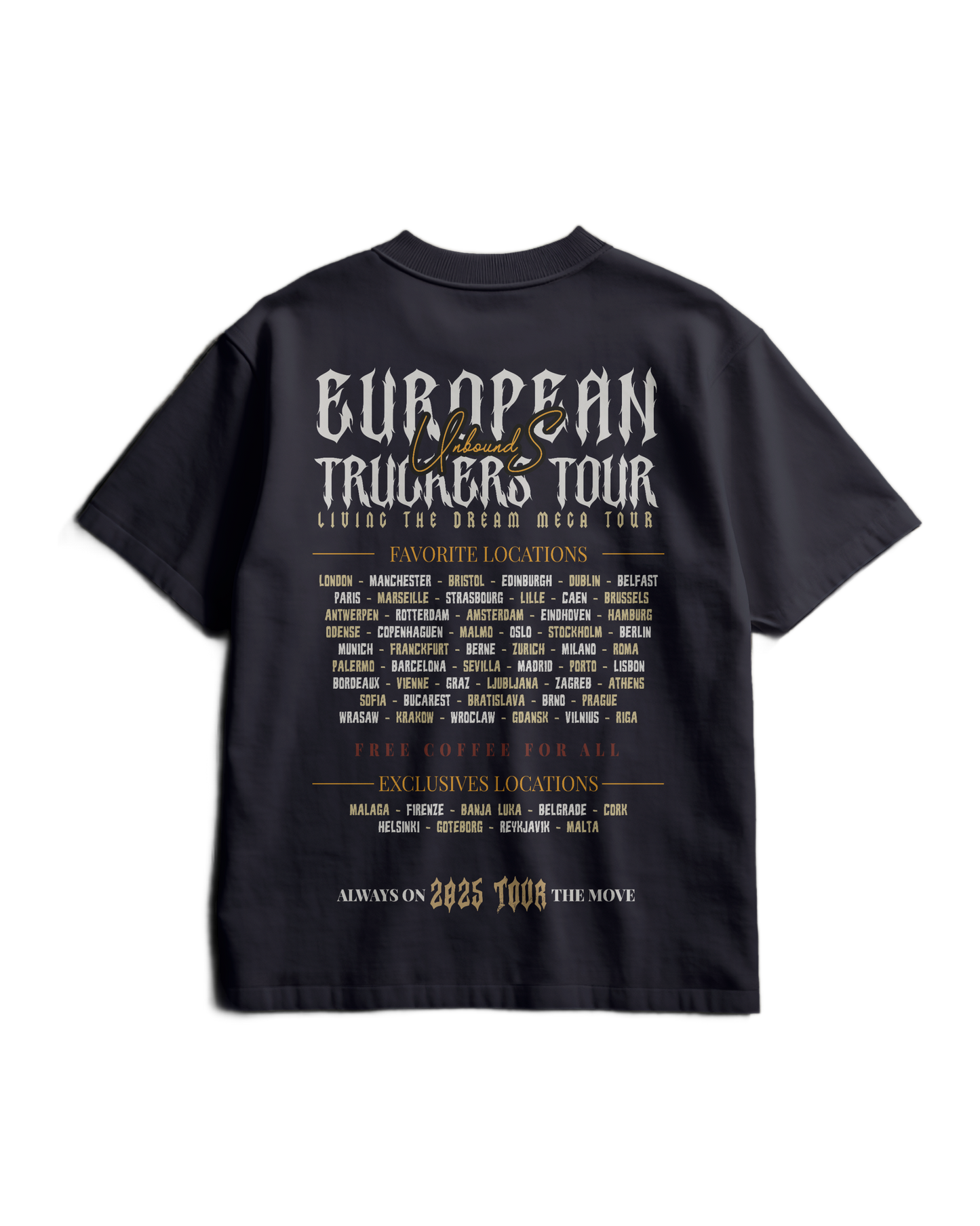 TRUCKER ON TOUR - Heavy T-shirt
