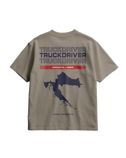 CROATIA Liner - Heavy T-shirt - V1