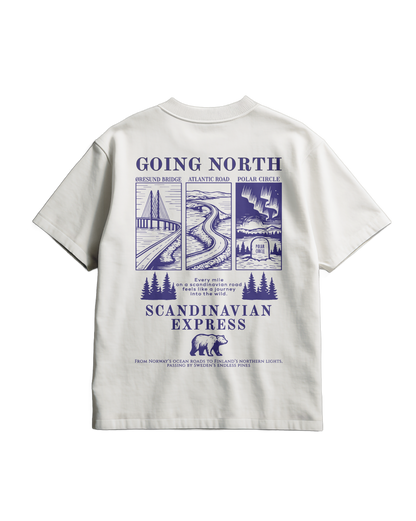 GOING NORTH - Heavy T-shirt