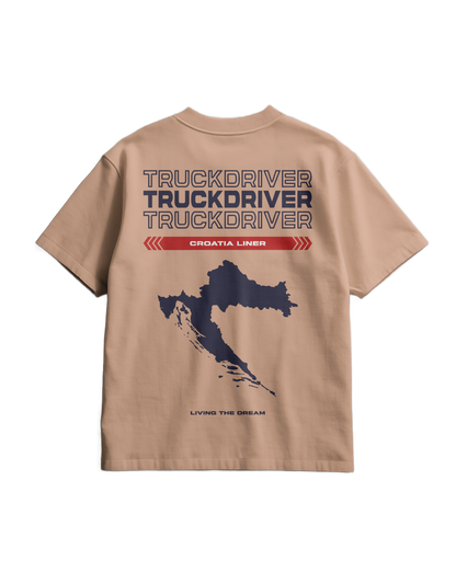CROATIA Liner - Heavy T-shirt - V1