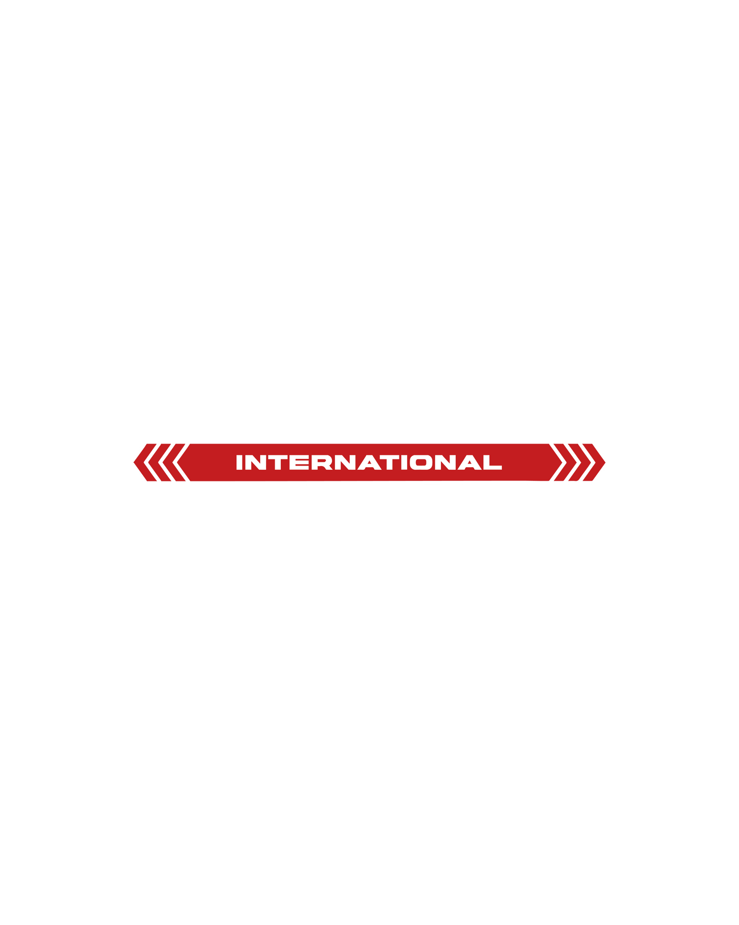 INTERNATIONAL - Sticker