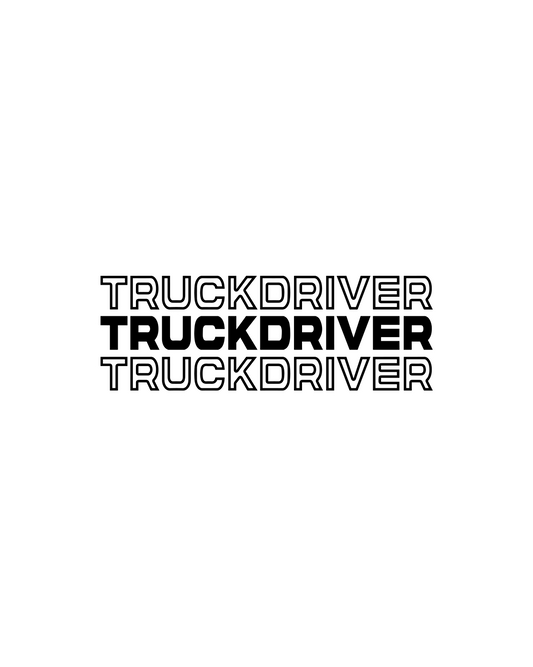 TRUCKDRIVER - Sticker