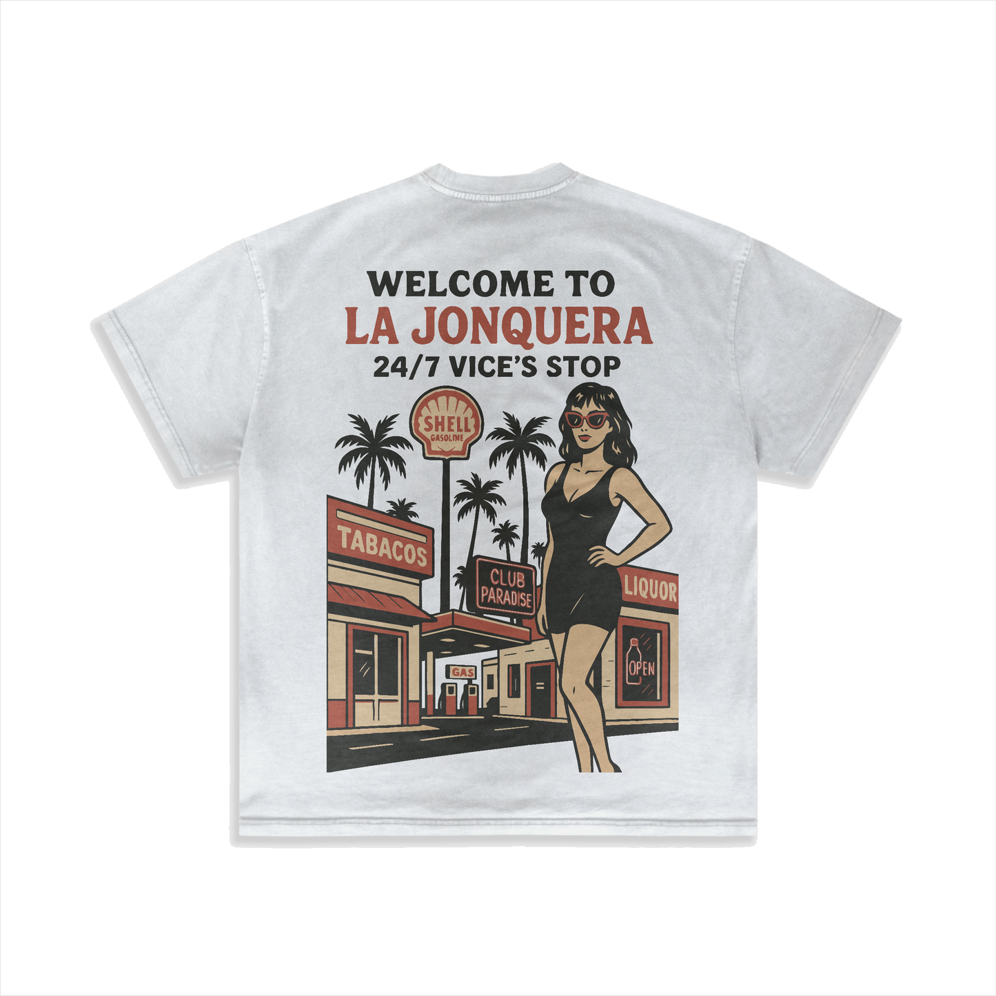 LA JONQUERA - Summer T-shirt - V1