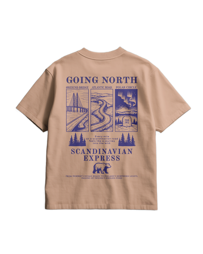 GOING NORTH - Heavy T-shirt