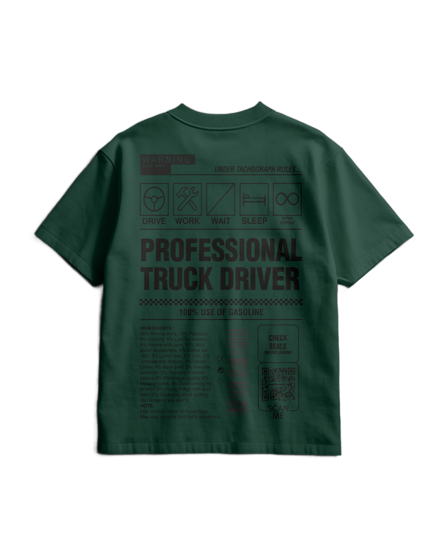 TRUCKER Label - Heavy T-shirt