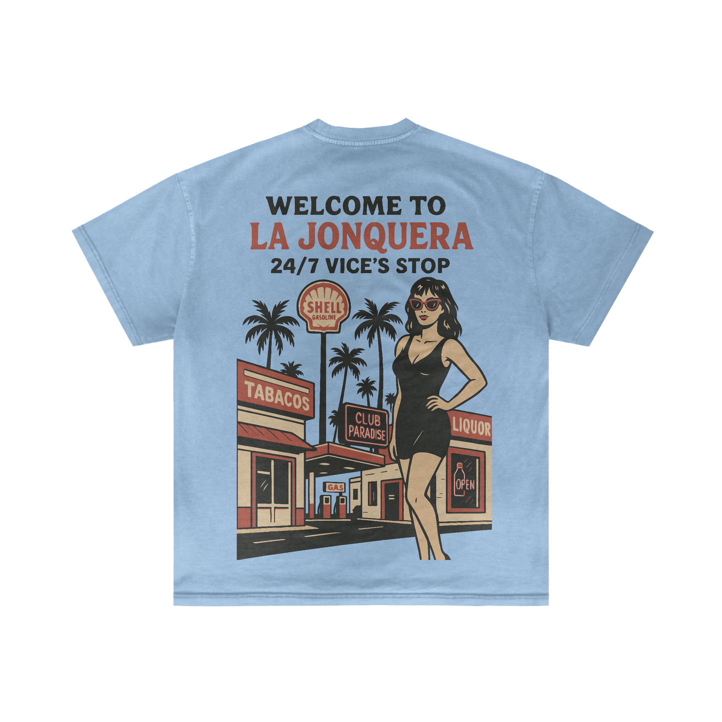 LA JONQUERA - Summer T-shirt - V1