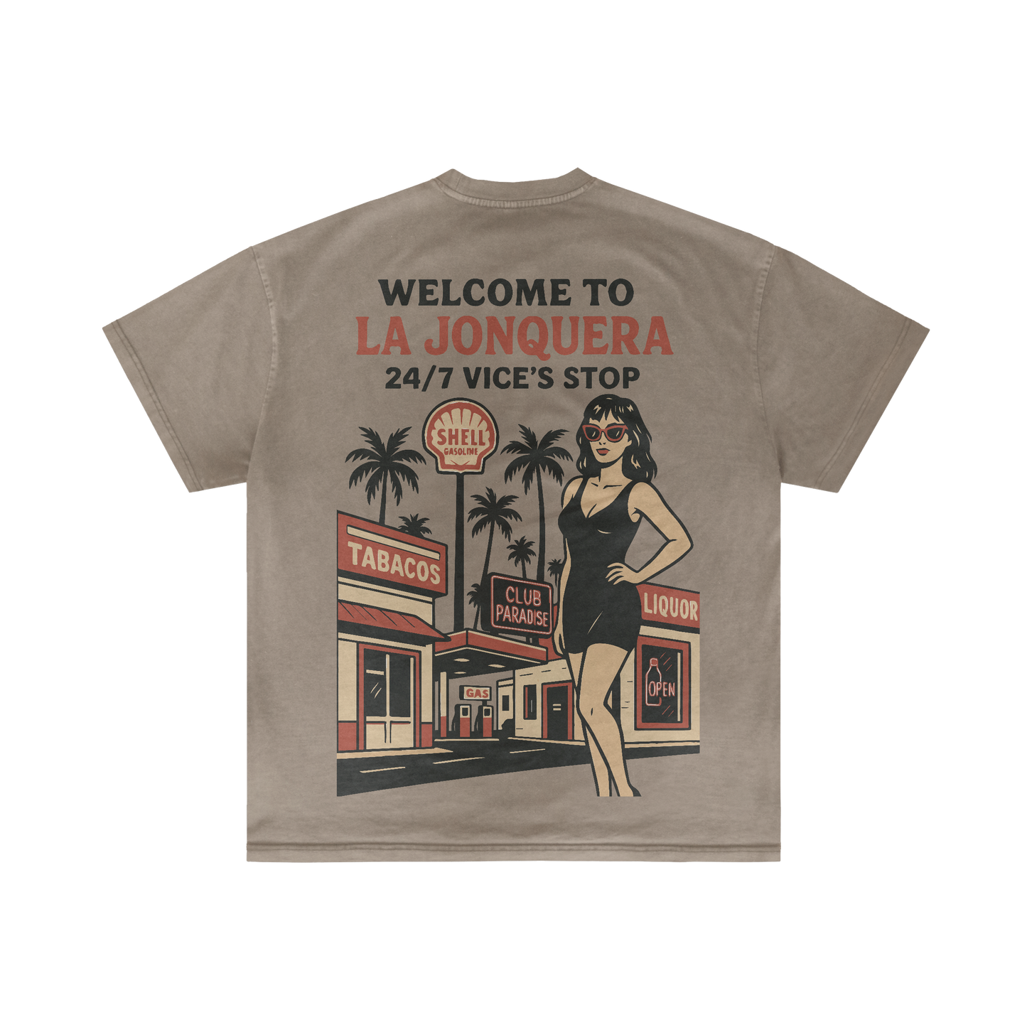 LA JONQUERA - Summer T-shirt - V1