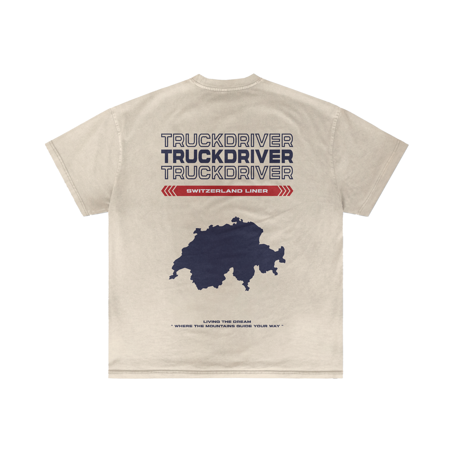 SWITZERLAND Liner - Summer t-shirt - V1