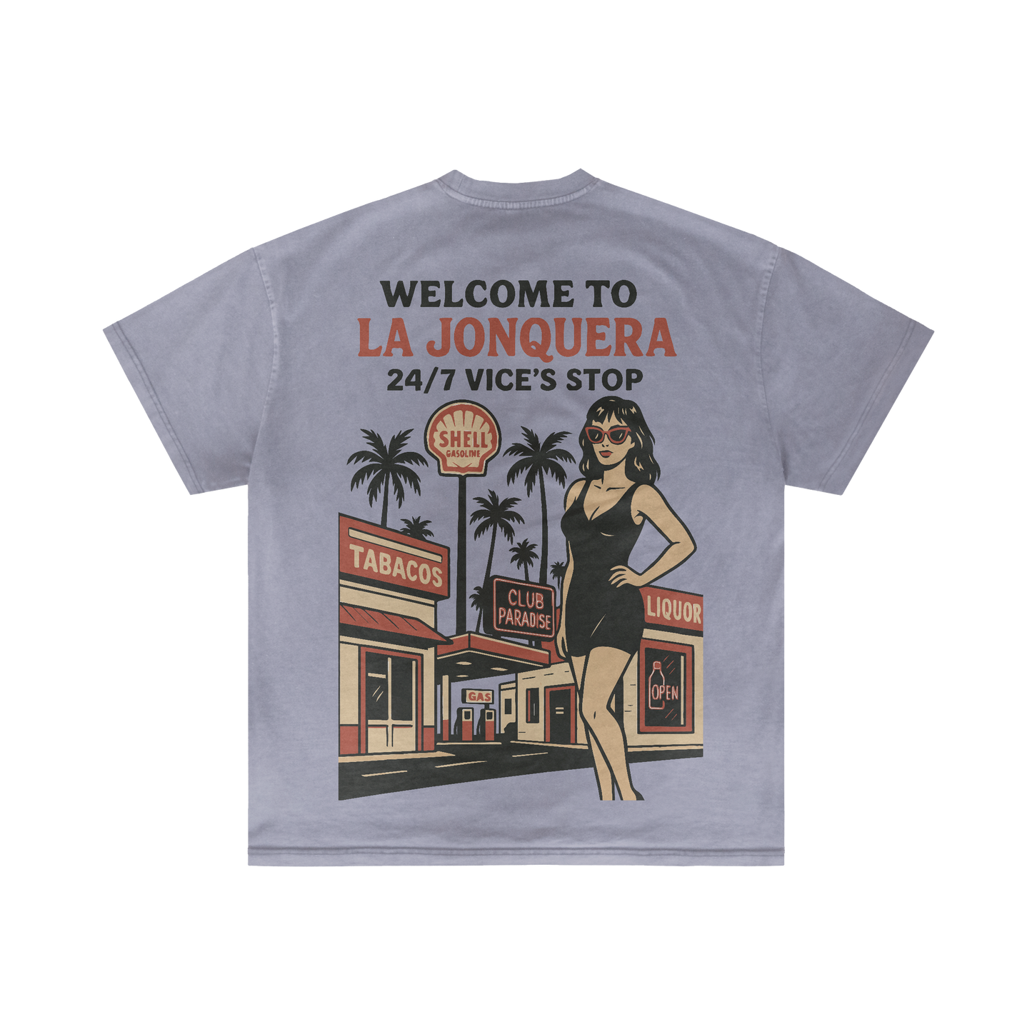LA JONQUERA - Summer T-shirt - V1
