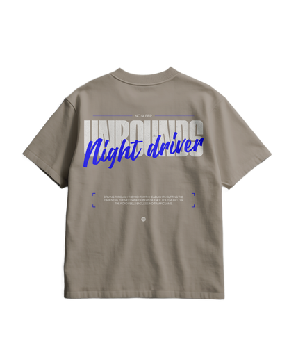 NIGHT DRIVER - Heavy T-shirt