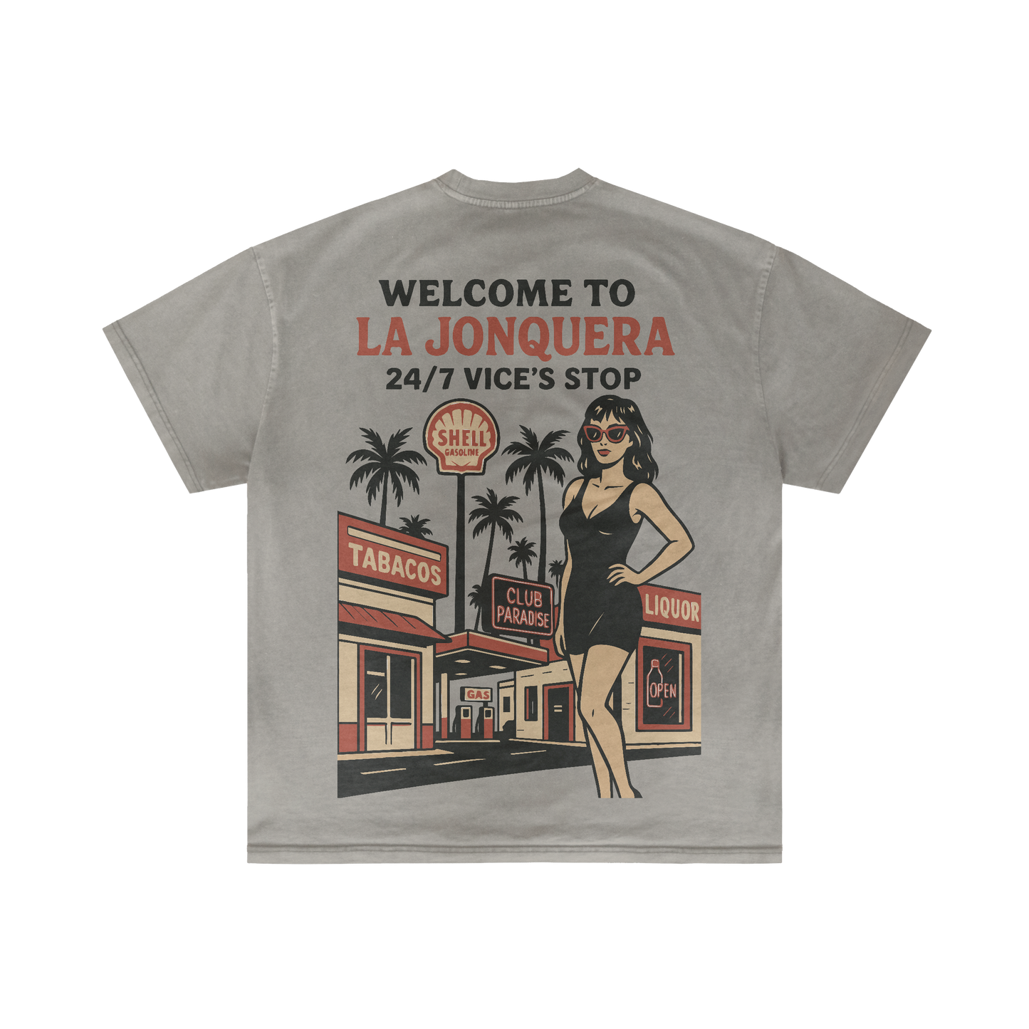 LA JONQUERA - Summer T-shirt - V1