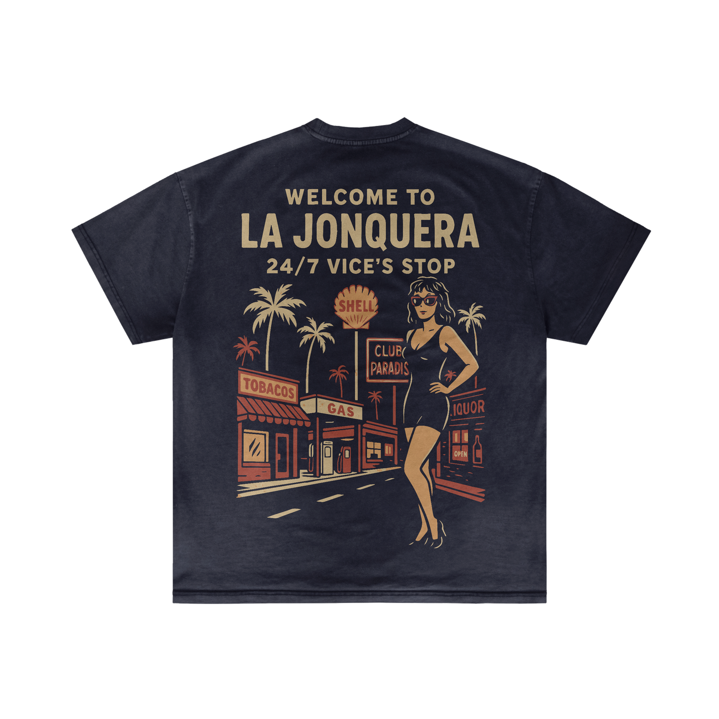 LA JONQUERA - Summer T-shirt - V2