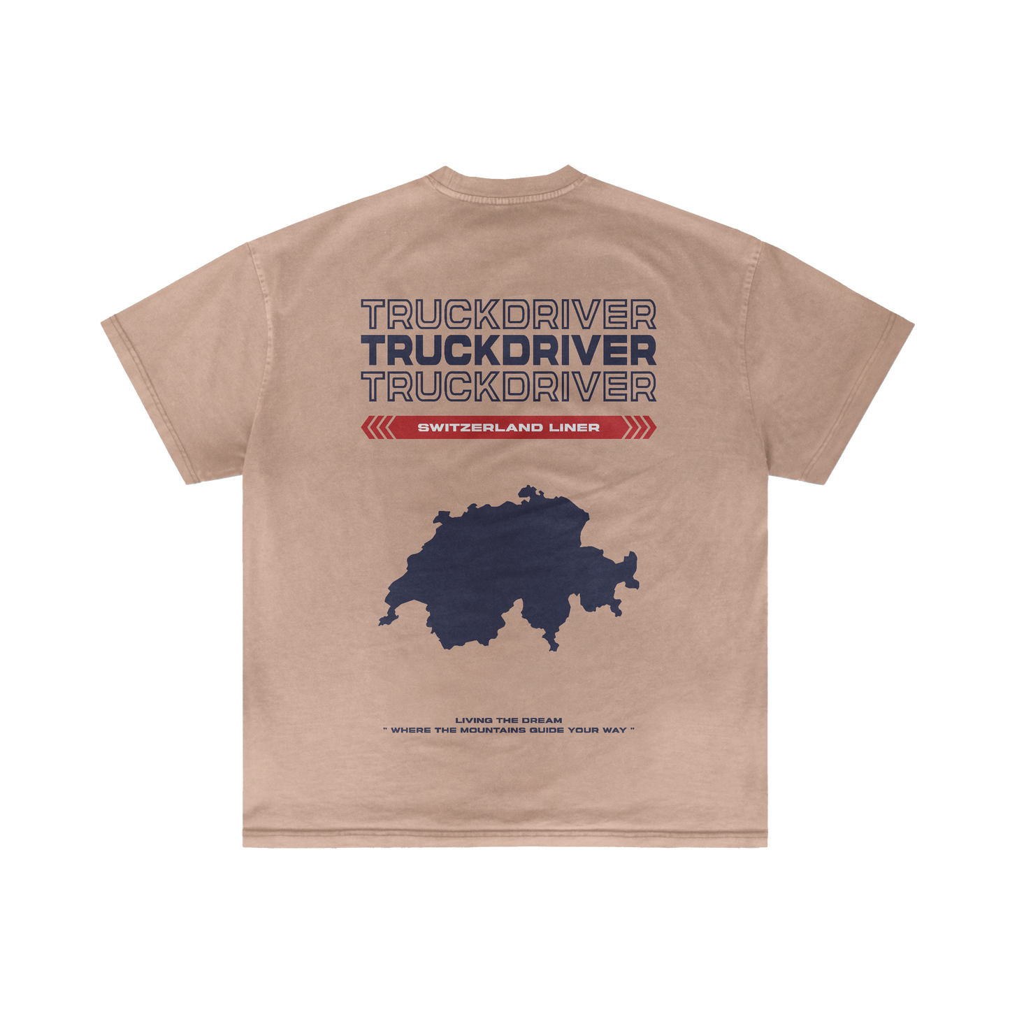 SWITZERLAND Liner - Summer t-shirt - V1
