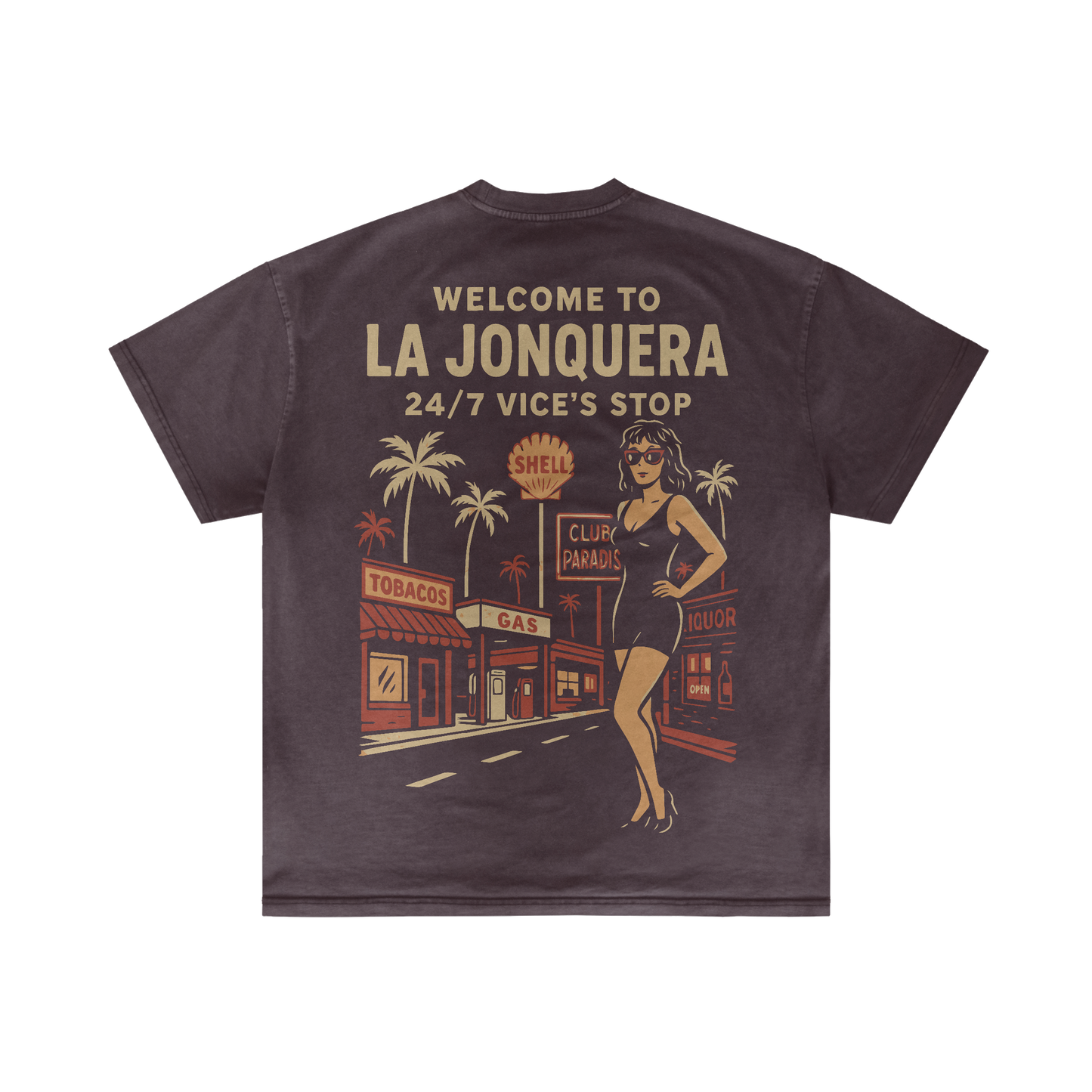 LA JONQUERA - Summer T-shirt - V2