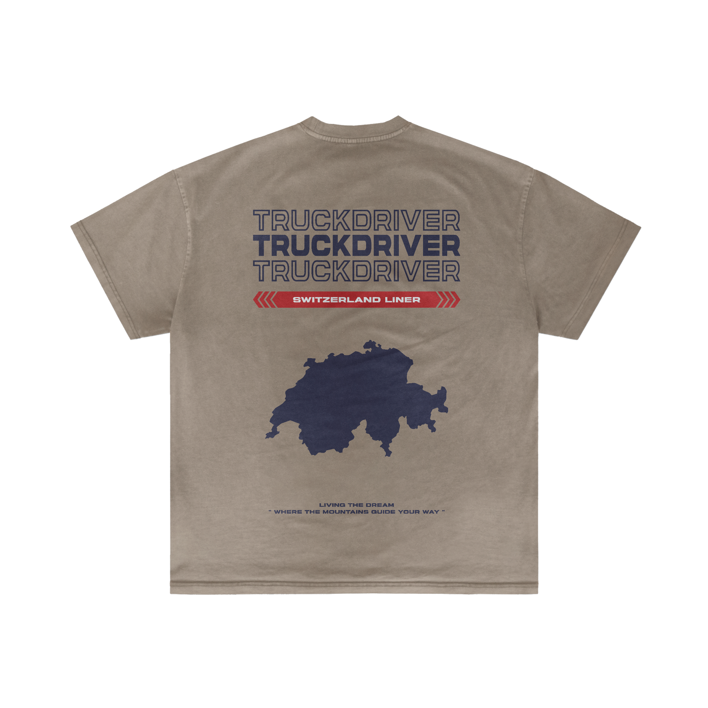 SWITZERLAND Liner - Summer t-shirt - V1